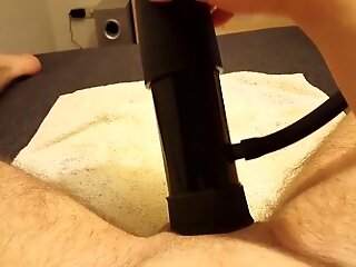 Prostate Milking My Salami With A Shudder Prostate Milking Machine