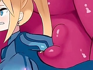 Samus Arans Belly Keeps Getting Larger As She Screams To Get More Of It