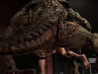 Resident Evil - Jill Only Gets Fucked By Monsters Intercourse Scenes