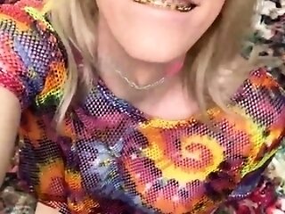 Blonde Mummy With Big Funbags Playing Web Cam Free Pornography