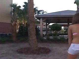 Hot Public Streaking In Florida