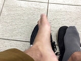 Self Foot Homage: Desperate For Someone To Adore My Feet, I Might Just Have To Suck On My Own Toes