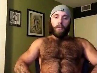 Hairy Lumberjack Shows Off His Shaft ( No Jism ) Nine
