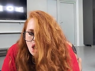 Red-haired Bbw Yola Flimes And Point Of View Fuck-fest